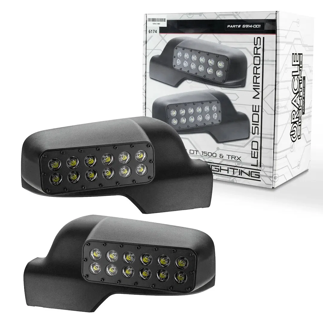 5914-001 – ORACLE LIGHT Off Road Light, 24 x 1 Watt Cree LED 2 Amp Draw 45 Degree Beam Angle 2200 Lumens Clear Rectan...